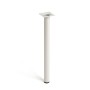 Pieds Rei 401g Cylindrique Acier Blanc Moderne (Ø 3 x 40 cm)