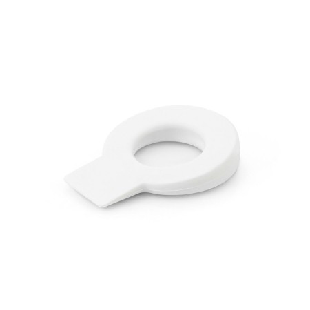 Retenedor para Puertas Rei Lock 660 Mate Cuña Blanco Plástico (6,4 x 8,2 x 1,5 cm)