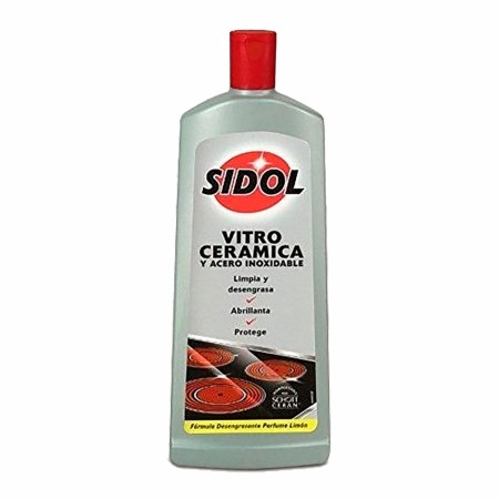 Nettoyant Sidol Acier inoxydable Vitrocéramique 450 ml