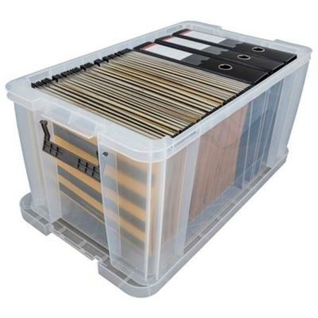 Caisse de Rangement Empilable Archivo 2000 38 x 65 x 31 cm Transparent