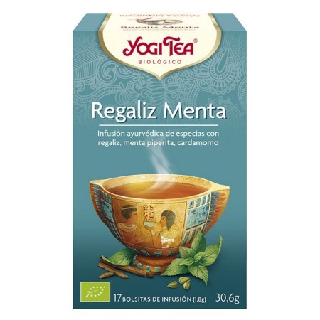 Infusion Yogi Tea Menthe Réglisse (17 x 1,8 g)