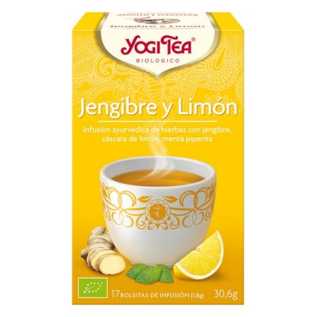 Infusion Yogi Tea Gingembre Citron (17 x 1,8 g)