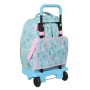 Cartable à roulettes Frozen One heart Vert turquoise (33 x 45 x 22 cm)