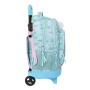 Cartable à roulettes Frozen One heart Vert turquoise (33 x 45 x 22 cm)