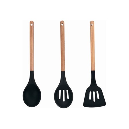 Juego de Utensilios de Cocina Masterpro Foodies Japan Silicona (3 Piezas) (3 pcs)