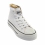 Zapatillas Casual Mujer John Smith Libel High Blanco