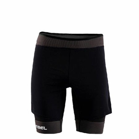 Pantalones Cortos Deportivos para Mujer Lurbel Samba Negro