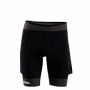 Pantalones Cortos Deportivos para Mujer Lurbel Samba Negro