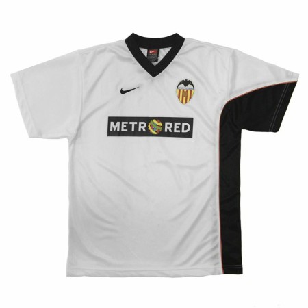 Camiseta de Fútbol de Manga Corta para Niños Nike Valencia CF Home 01/02 Metrored