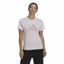 Camiseta de Manga Corta Mujer Adidas Future Icons Winners 3.0 Rosa