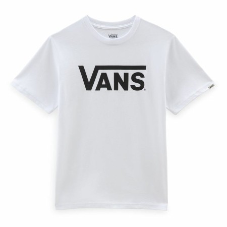 Camiseta de Manga Corta Niño Vans Classic Blanco