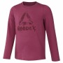 T-shirt à manches longues femme Reebok Essentials Violet