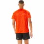 Camiseta Asics Core All Over Print Naranja