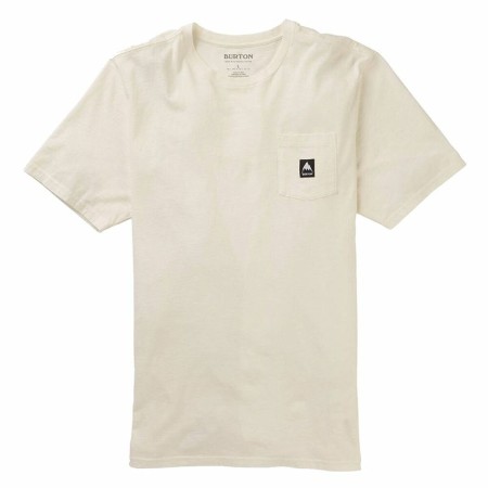 Camiseta de Manga Corta Hombre Burton Colfax Blanco