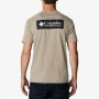 Camiseta Deportiva de Manga Corta Columbia North Cascades™ Beige