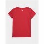 Camiseta de Manga Corta Infantil 4F Rojo