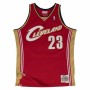 Camiseta de baloncesto Mitchell & Ness Lebron James Cleveland Cavaliers Rojo