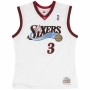 t-shirt de basket Mitchell & Ness Philadelphia 76ers Allen Iverson Blanc