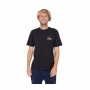 Camiseta de Manga Corta Hombre Hurley Everday Big Kat Negro