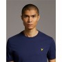 Camiseta de Manga Corta Hombre Lyle & Scott V1-Plain Azul marino