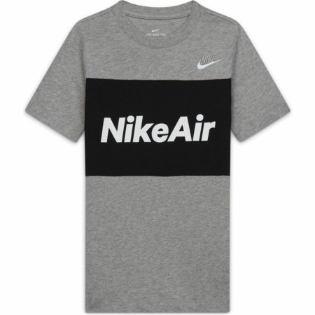 Camiseta de Manga Corta Niño Nike Air Gris