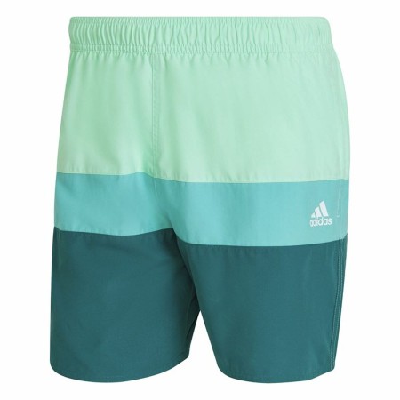 Maillot de bain homme Adidas Colorblock Vert clair