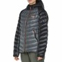 Chaqueta Deportiva para Mujer +8000 Exora Gris Negro