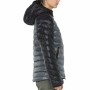 Chaqueta Deportiva para Mujer +8000 Exora Gris Negro