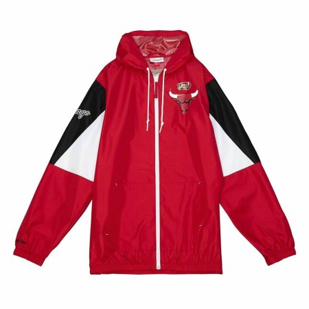 Chaqueta Deportiva para Hombre Mitchell & Ness Chicago Bulls Baloncesto Rojo