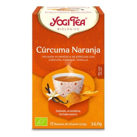 Infusion Yogi Tea Orange Curcuma (17 x 2 g)