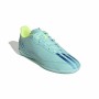 Zapatillas de Fútbol Sala para Niños Adidas X Speedportal Unisex Aguamarina