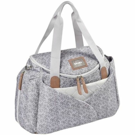 Sac à langer Béaba Sydney Jungle Gris