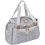 Bolso Cambiador de Pañales Béaba Sydney Jungle Gris