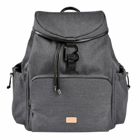 Bolso Cambiador de Pañales Béaba Gris oscuro