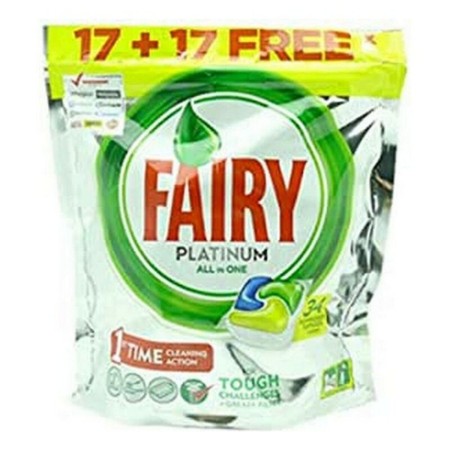 Tablettes pour Lave-vaisselle Platinum All in One Fairy (32 uds)