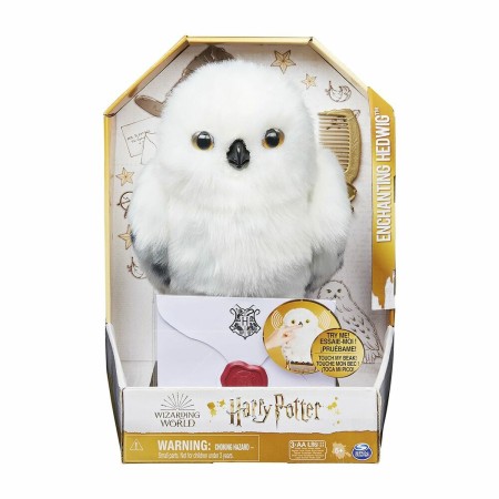 Peluche Spin Master HARRY POTTER-WIZARDING WORLD -LECHUZA HARRY POTTER INTERACTIVA- Peluche Hedwig Interactivo "Enchanting Hedwi