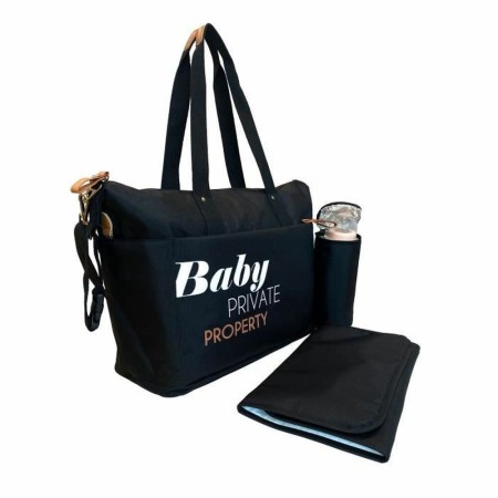 Bolso Cambiador de Pañales Baby on Board Simply duffle Negro