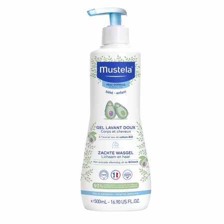 Gel et Shampoing pour Enfant pour la Peau Atopique Mustela (500 ml)