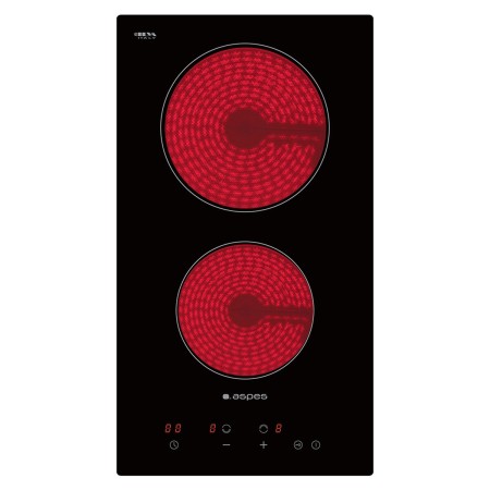 Placa Vitrocerámica Aspes APV1201 Negro 30 cm 3000 W