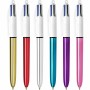 Ensemble de Stylos Bic Shine Silver 12 Pièces 1 Unités