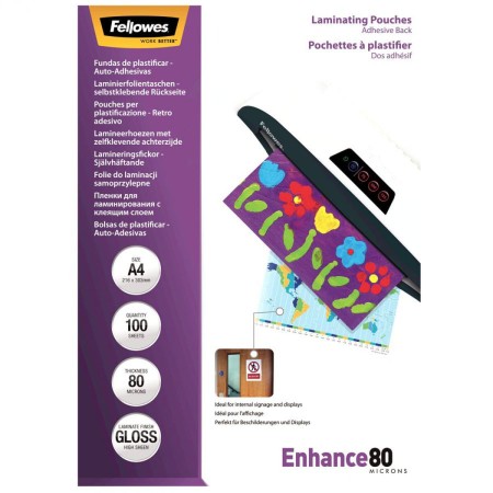 Housses Fellowes 5302202 Plastifier 100 Unités