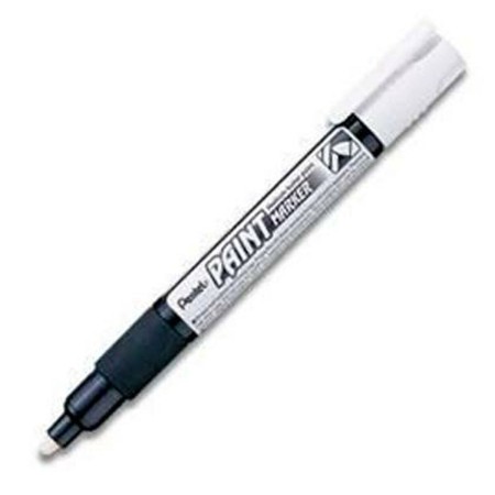 Rotulador permanente Pentel Paint Marker Blanco 12 Unidades