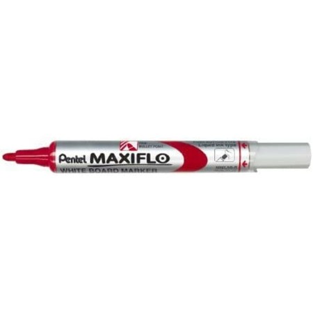 Marqueurs à craie liquide Pentel Maxiflo MWL-5S Rouge 12 Unités