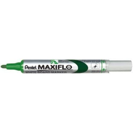 Rotuladores de tiza líquida Pentel Maxiflo MWL-5S Verde 12 Unidades