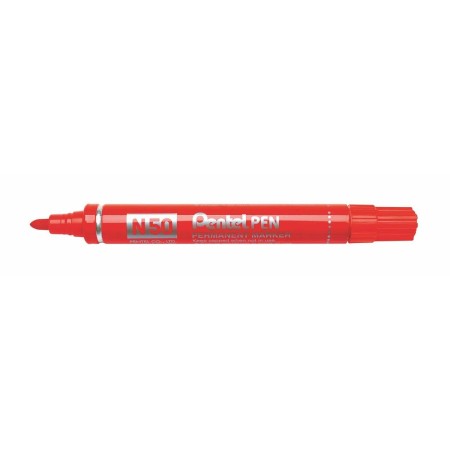 Marqueur permanent Pentel N50-BE Rouge 12 Unités