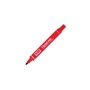 Rotulador permanente Pentel N50-BE Rojo 12 Unidades