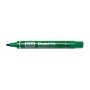 Rotulador permanente Pentel N50-BE Verde 12 Unidades