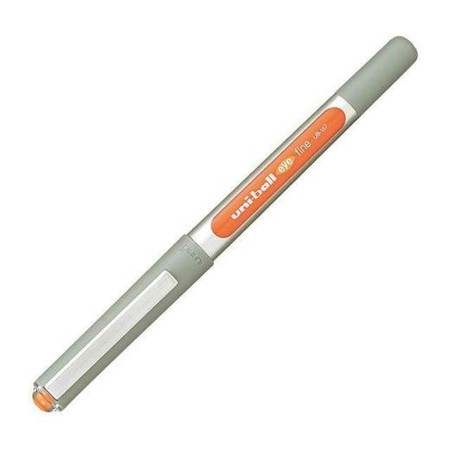 Biros à encre liquide Uni-Ball Rollerball Eye Fine UB-157 Orange 12 Unités