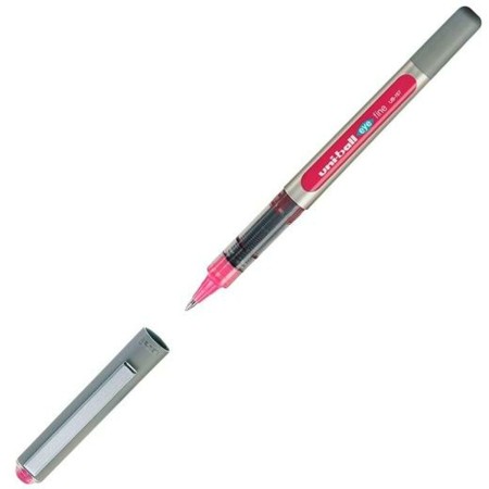 Biros à encre liquide Uni-Ball Rollerball Eye Fine UB-157 Rose 12 Unités