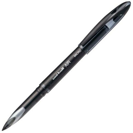 Bolígrafo de tinta líquida Uni-Ball Air Micro UBA-188-M Negro 12 Unidades